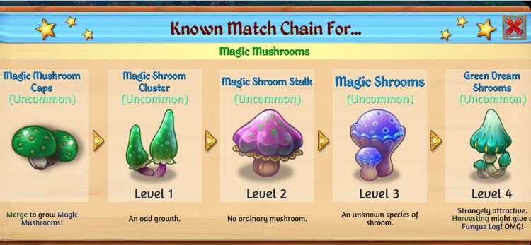 Merge Dragons Mushroom Cap